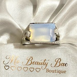 Silver Opalite Ring